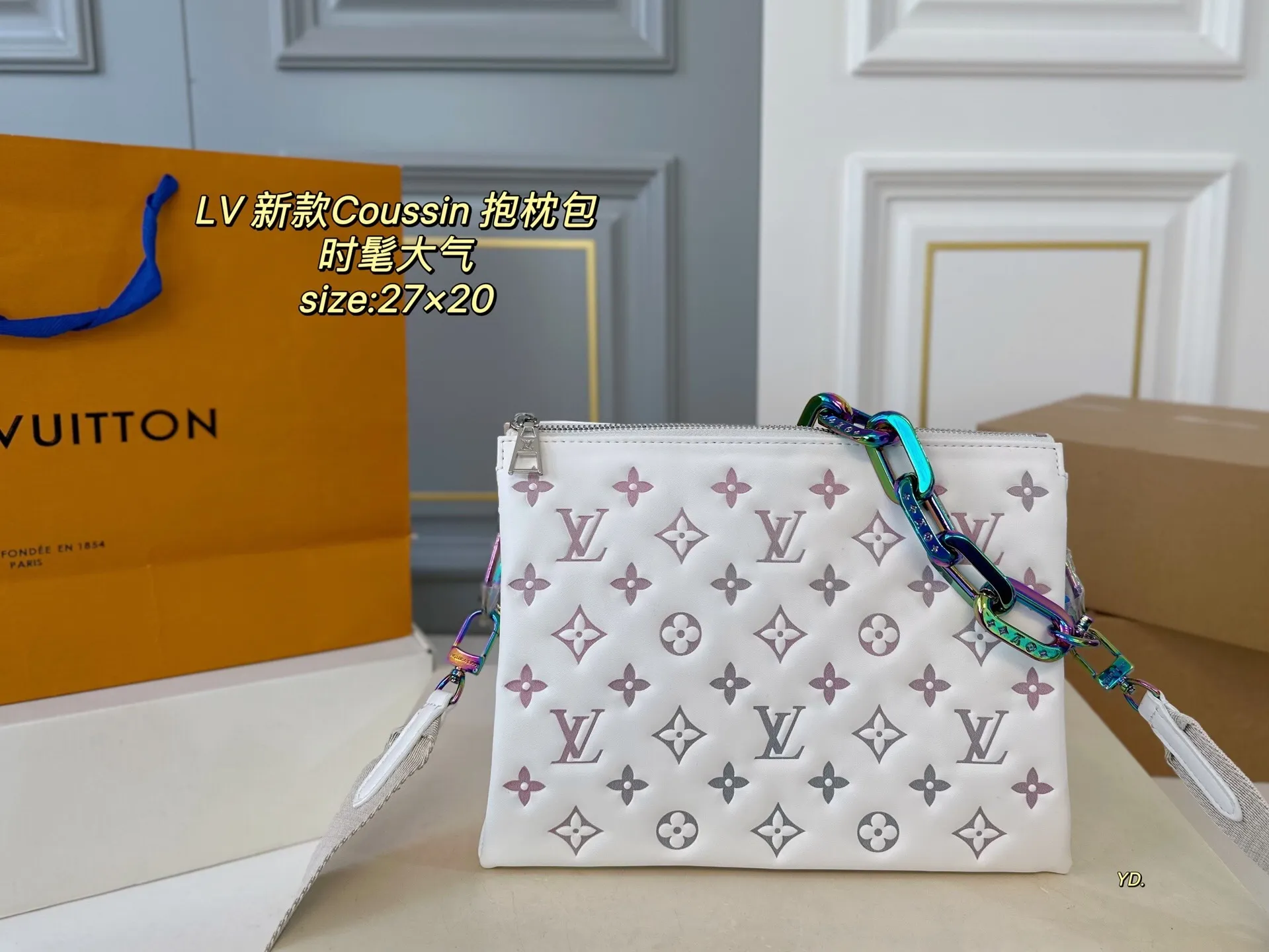 All Categories Official Website "Brand Women's Bags" Women's Bags 💙 LV 2025 New LV Coussin Handbags Pillow Bags