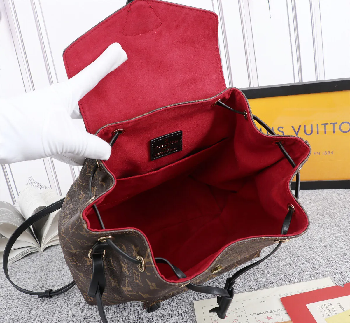 All Categories Official Website "Brand Women's Bags" Women's Bags 💙 LV 2022 Official New LV Montsouris Backpack Wholesale 58001800