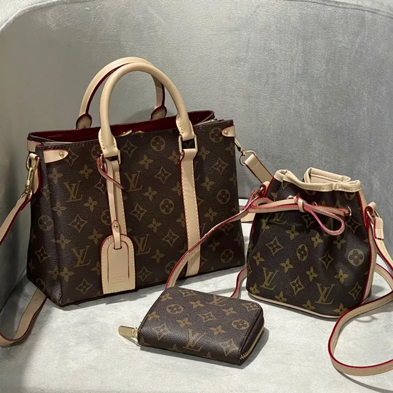 All categories Official website "Three-piece bag set" Three-piece set💖 LV 2023 new LV bag three-piece set wholesale