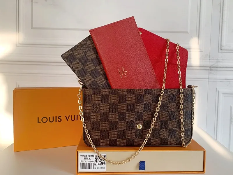 All Categories Official Website "Brand Women's Bags" Women's Bags 💙 LV 2026 New LV Classic Three-in-One Crossbody Bag