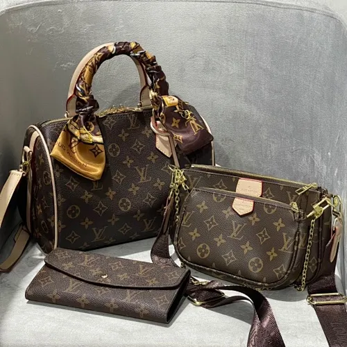 All categories Official website "Three-piece bag set" Three-piece set💖 LV 2023 new LV bag three-piece set wholesale