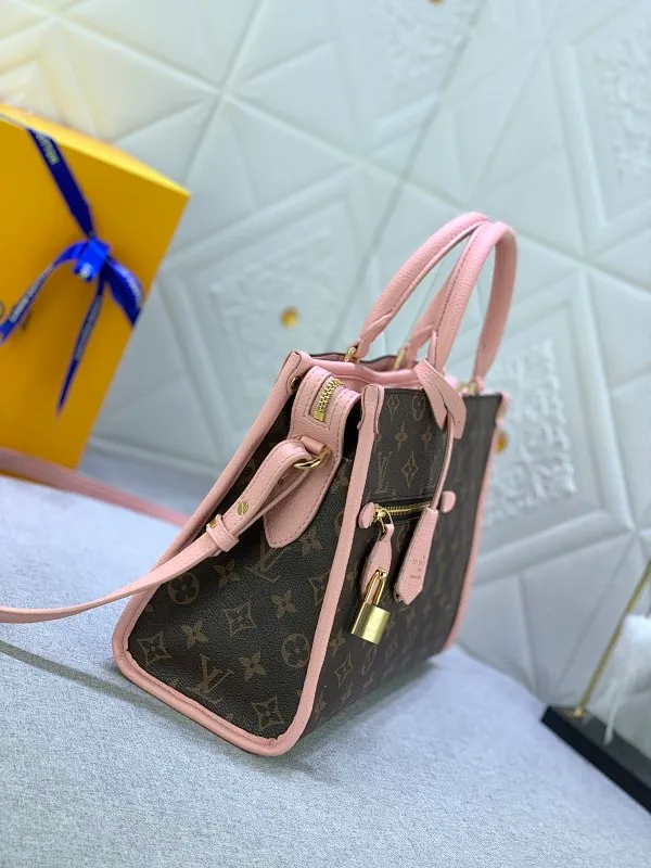 All categories Official website "Brand Women's Bags" Women's Bags 💙 LV upgrades the original Popincourt handbag with a fashionable new attitude. This contemporary tote in single-frame canvas and natural leather trim offers effortless style and impeccable functionality. Size: 32-21-13cm