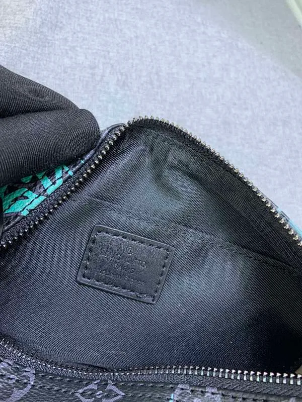 All categories Official website "Brand Women's Bags" Women's Bags 💙 LV replica LV, fine imitation LV bags, LV handbags, 2023 official latest version LV leather travel bag, bag factory, original material, size: 25-15-11CM
