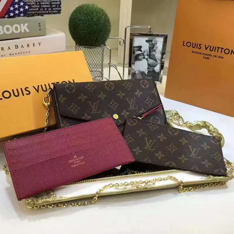 All categories Official website "Brand Women's Bags" Women's Bags 💙 LV 2022 official new LV three-piece handbag wholesale 5800800 High quality Size: 21-11-2CM