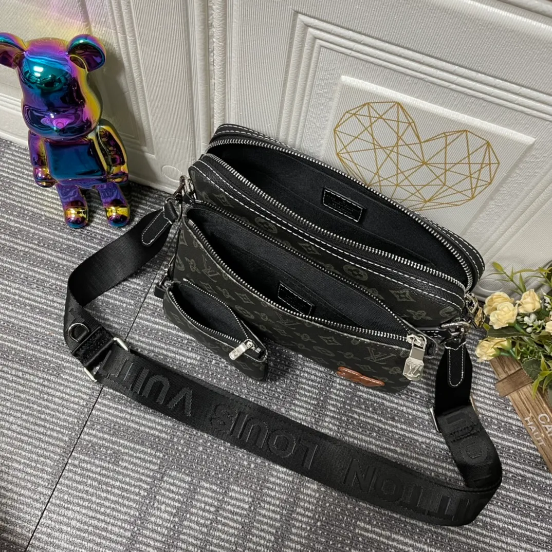 All categories Official website "Brand Women's Bags" Women's Bags 💙 LV replica LV, fine imitation LV bags, LV shoulder bags, 2023 official latest version LV messenger bag, bag factory, original material, size: 25-18.5-7CM