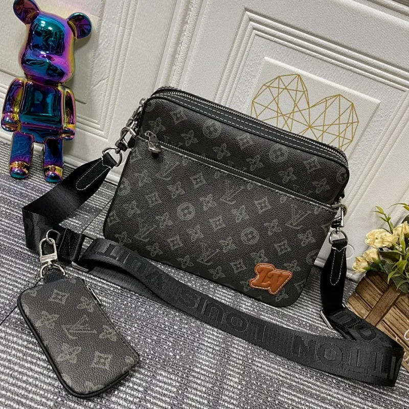 All categories Official website "Brand Women's Bags" Women's Bags 💙 LV replica LV, fine imitation LV bags, LV shoulder bags, 2023 official latest version LV messenger bag, bag factory, original material, size: 25-18.5-7CM