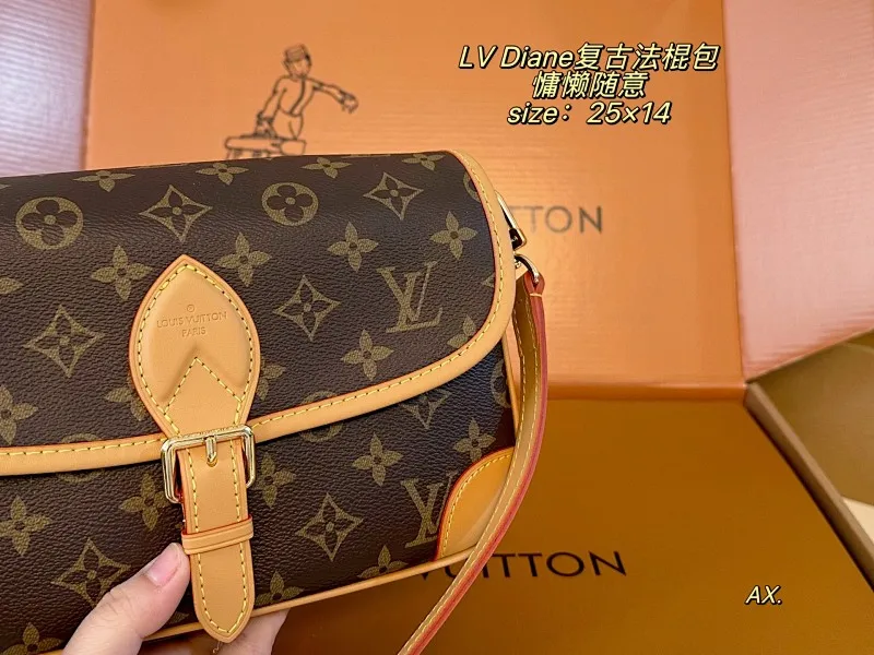 All categories Official website "Brand Women's Bags" Women's Bags 💙 LV 2025 new LV armpit bag