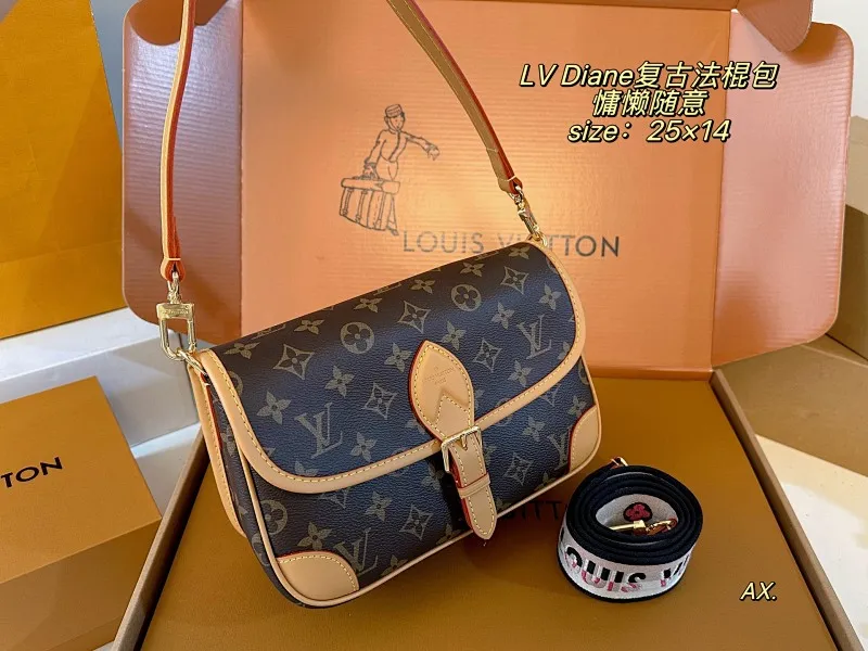 All categories Official website "Brand Women's Bags" Women's Bags 💙 LV 2025 new LV armpit bag