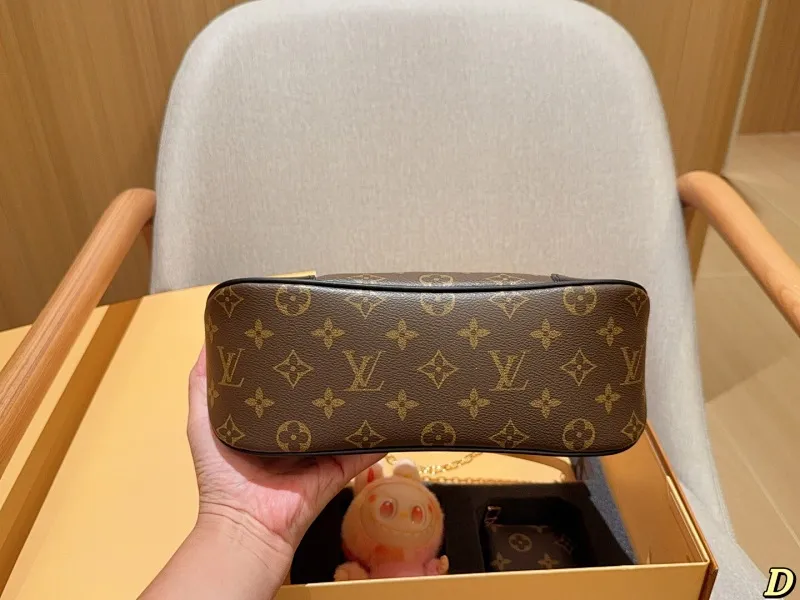 All Categories Official Website "Brand Women's Bags" Women's Bags 💙 LV 2025 New Lv Set Boulogne Croissant Bag ➕ Coin Purse ➕ Labubu Pendant