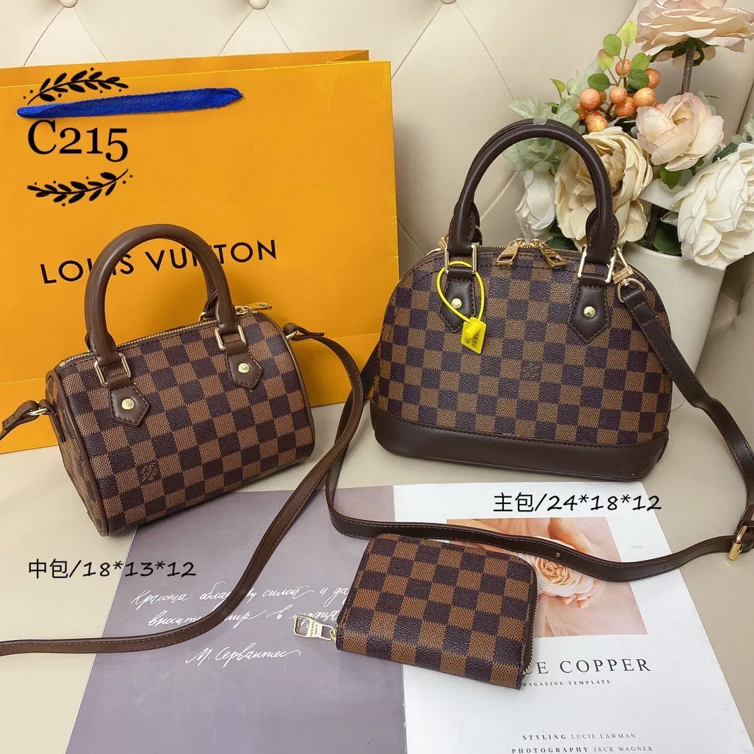 All categories Official website "Three-piece bag set" Three-piece set💖 LV 2023 new LV bag three-piece set wholesale