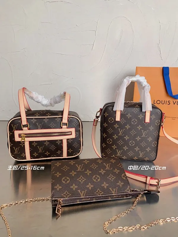 All categories Official website "Three-piece bag set" Three-piece set💖 LV 2023 new LV bag three-piece set wholesale