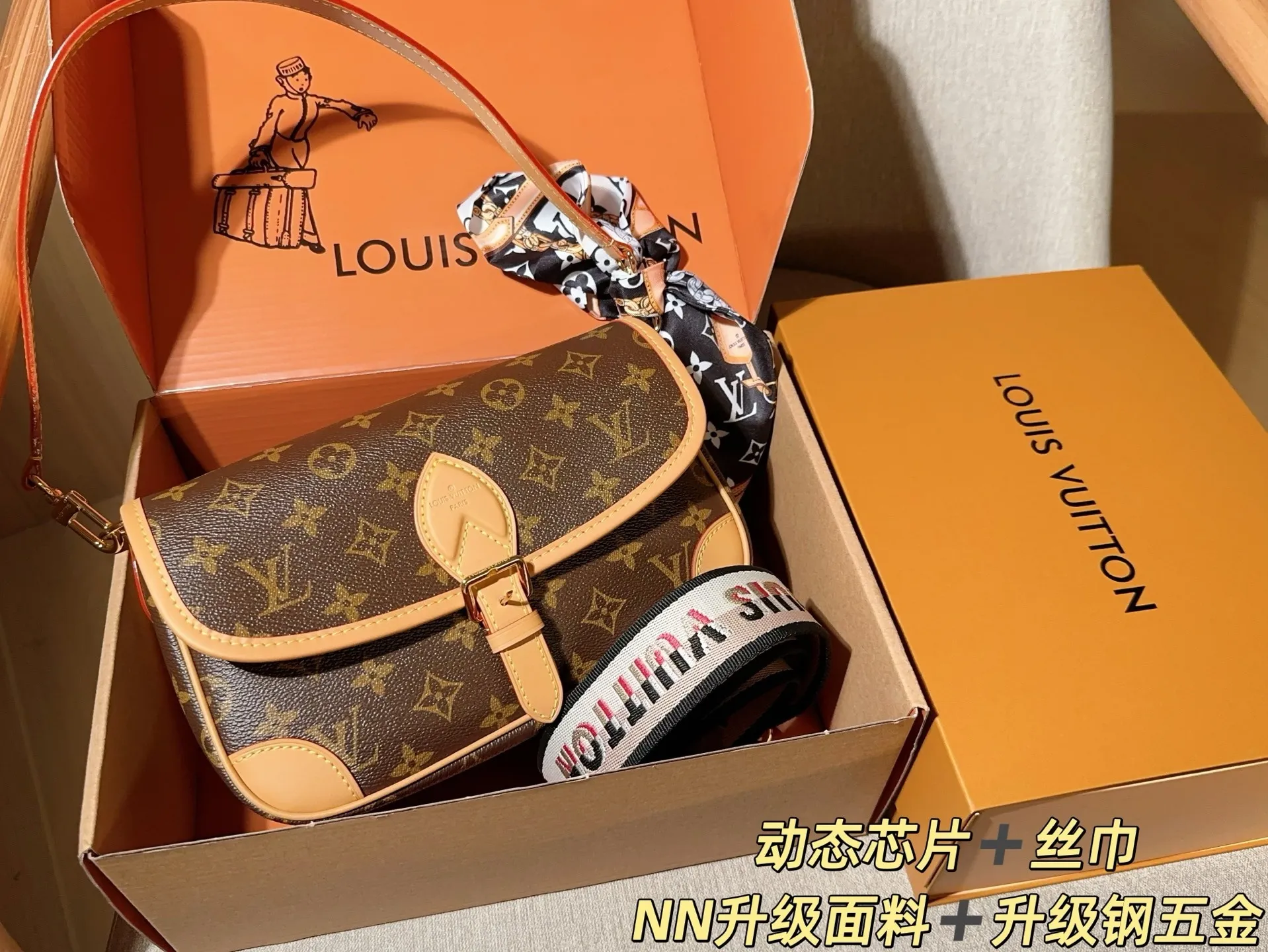 All categories Official website "Brand Women's Bags" Women's Bags 💙 LV 2025 new LV armpit bag