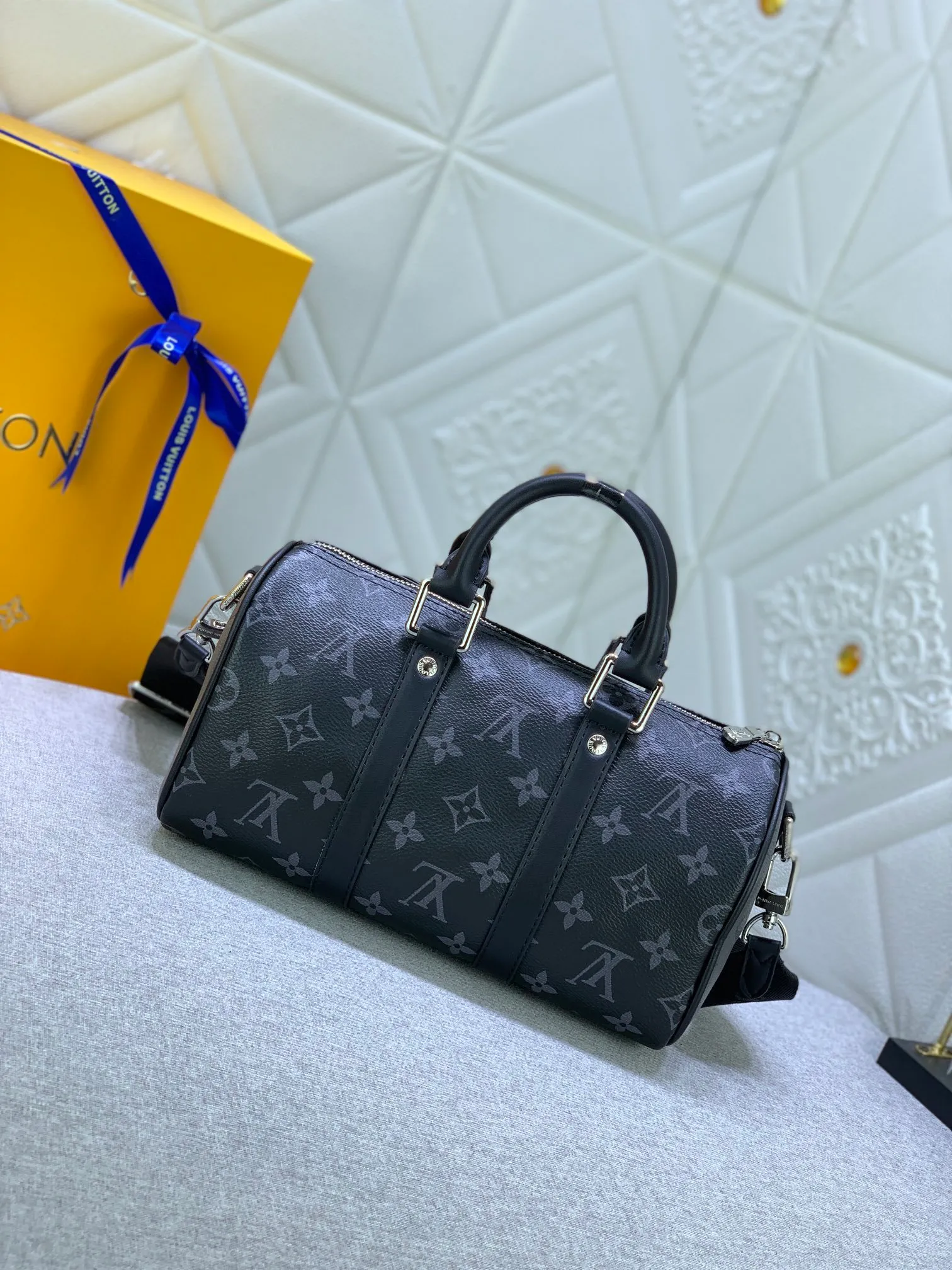 All categories Official website "Brand Women's Bags" Women's Bags 💙 LV replica LV, fine imitation LV bags, LV handbags, 2023 official latest version LV leather travel bag, bag factory, original material, size: 25-15-11CM