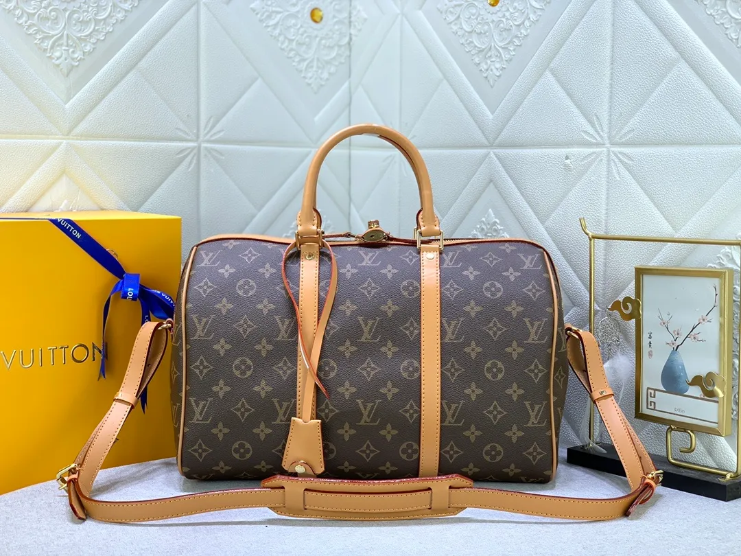 All categories Official website "Brand Women's Bags" Women's Bags 💙 LV replica LV, fine imitation LV bags, LV handbags, 2023 official latest version LV cowhide travel bag, bag factory, original material, size: 35-23-18CM