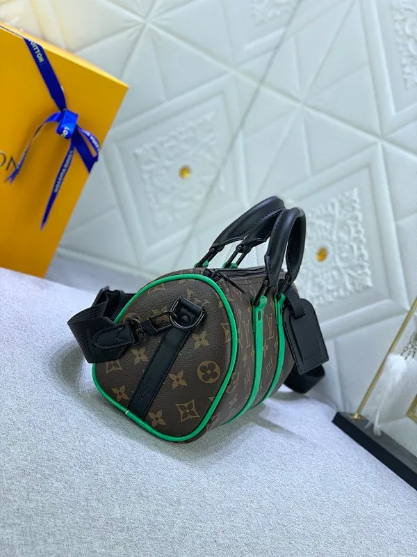 All categories Official website "Brand Women's Bags" Women's Bags 💙 LV replica LV, fine imitation LV bags, LV handbags, 2023 official latest version LV leather travel bag, bag factory, original material, size: 25-15-11CM