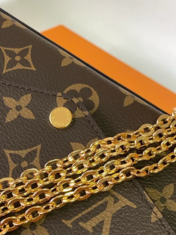 All categories Official website "Brand Women's Bags" Women's Bags 💙 LV replica LV, fine imitation LV bags, LV shoulder bags, 2023 official latest version LV calfskin chain bag, bag factory, original material, size: 21-11-2CM
