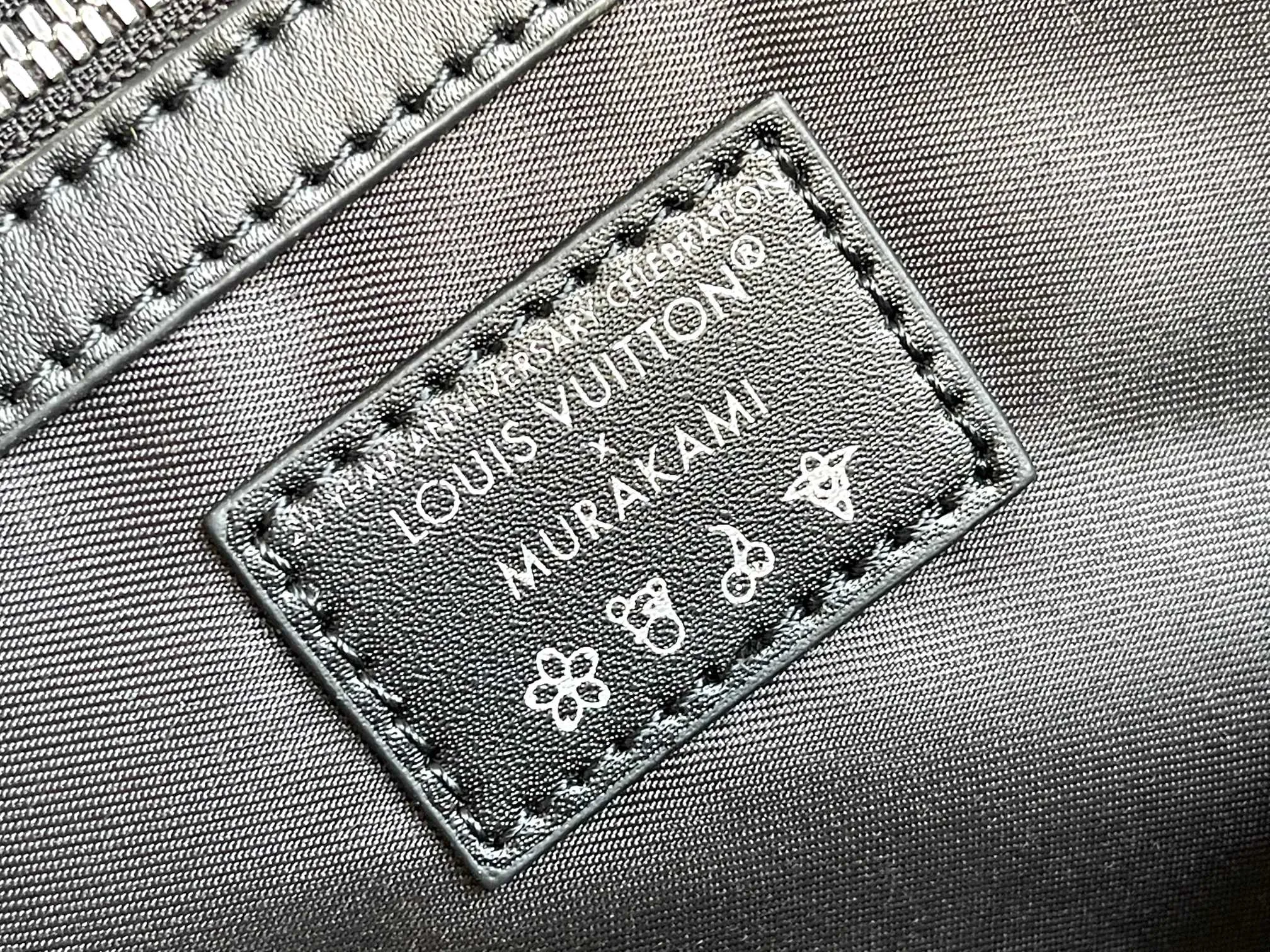 💰1180 The new top original order has arrived M13745 black color transcoding chip 33 color series LV2025 spring and summer and Takashi Murakami joint model Fashion is a cycle to celebrate the 20th anniversary of the joint name Size: 50.0X29.0X23.0cm