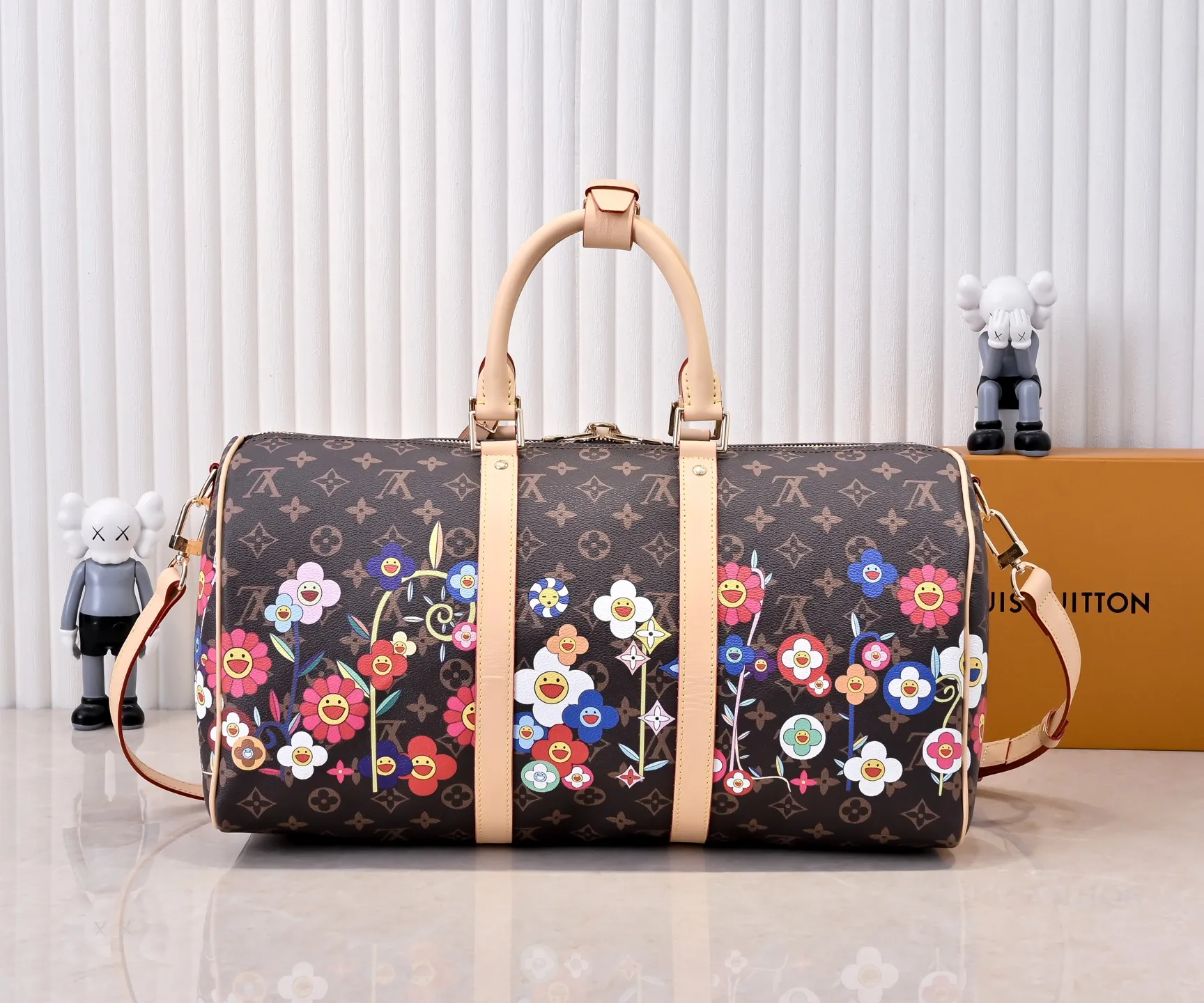 Batch 💰480 new arrivals M14182 41418 LV2025 spring and summer and Takashi Murakami joint model Fashion is a cycle to celebrate the 20th anniversary of the joint brand Size: 45.0X27.0X20.0cm