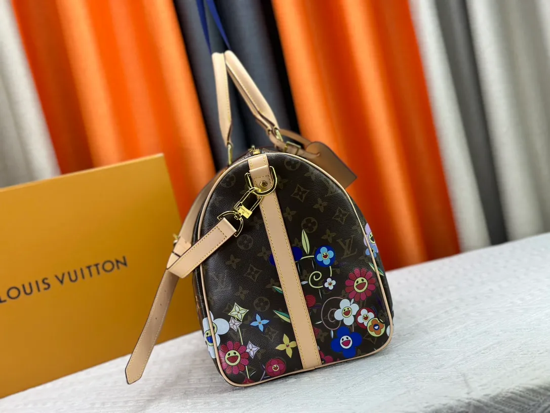 P380 new arrival M14182 M41416 LV2025 spring and summer joint model with Takashi Murakami Fashion is a cycle to celebrate the 20th anniversary of the joint brand Size: 45.0X27.0X20.0cm