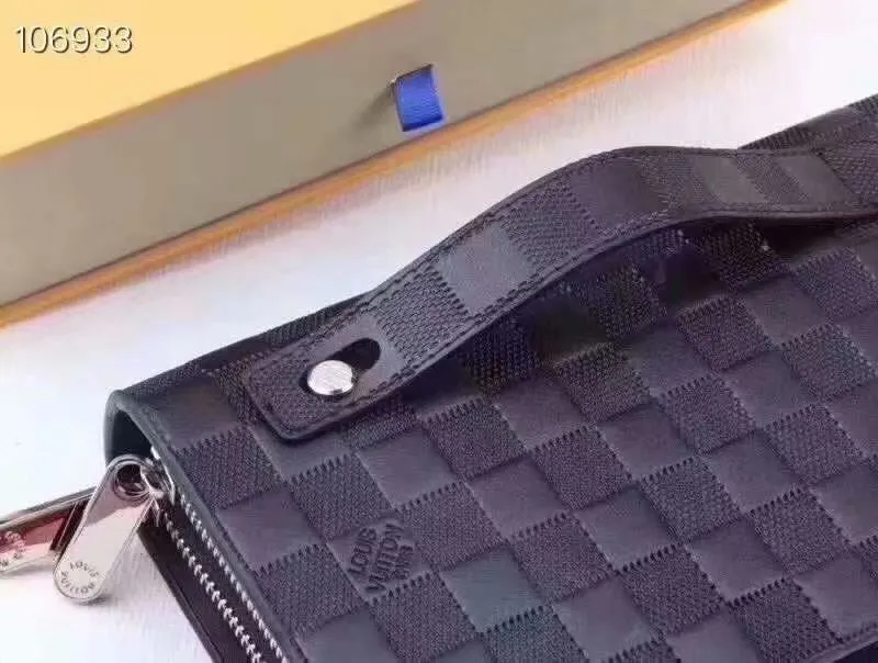 P170 LV clutch bag M20012 Gram, brown, presbyopia, size 21/11, a must-have bag for men, practical for office and leisure, large capacity, welcome to order!