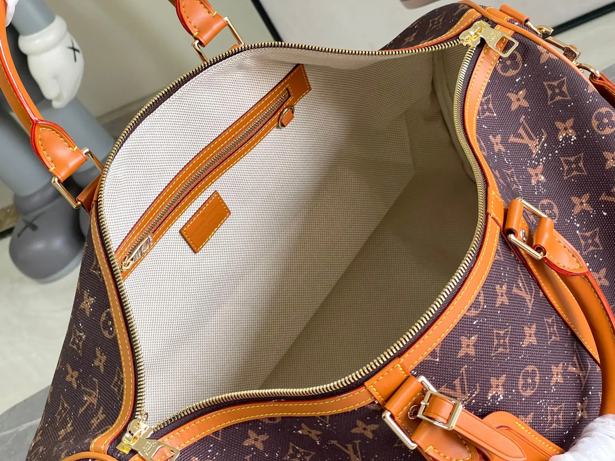 💰1340 Top original order new model arrived M13977 transcoding chip canvas series LV2025 spring and summer and Takashi Murakami joint model Fashion is a cycle to celebrate the 20th anniversary of the joint brand Size: 50.0X29.0X23.0cm