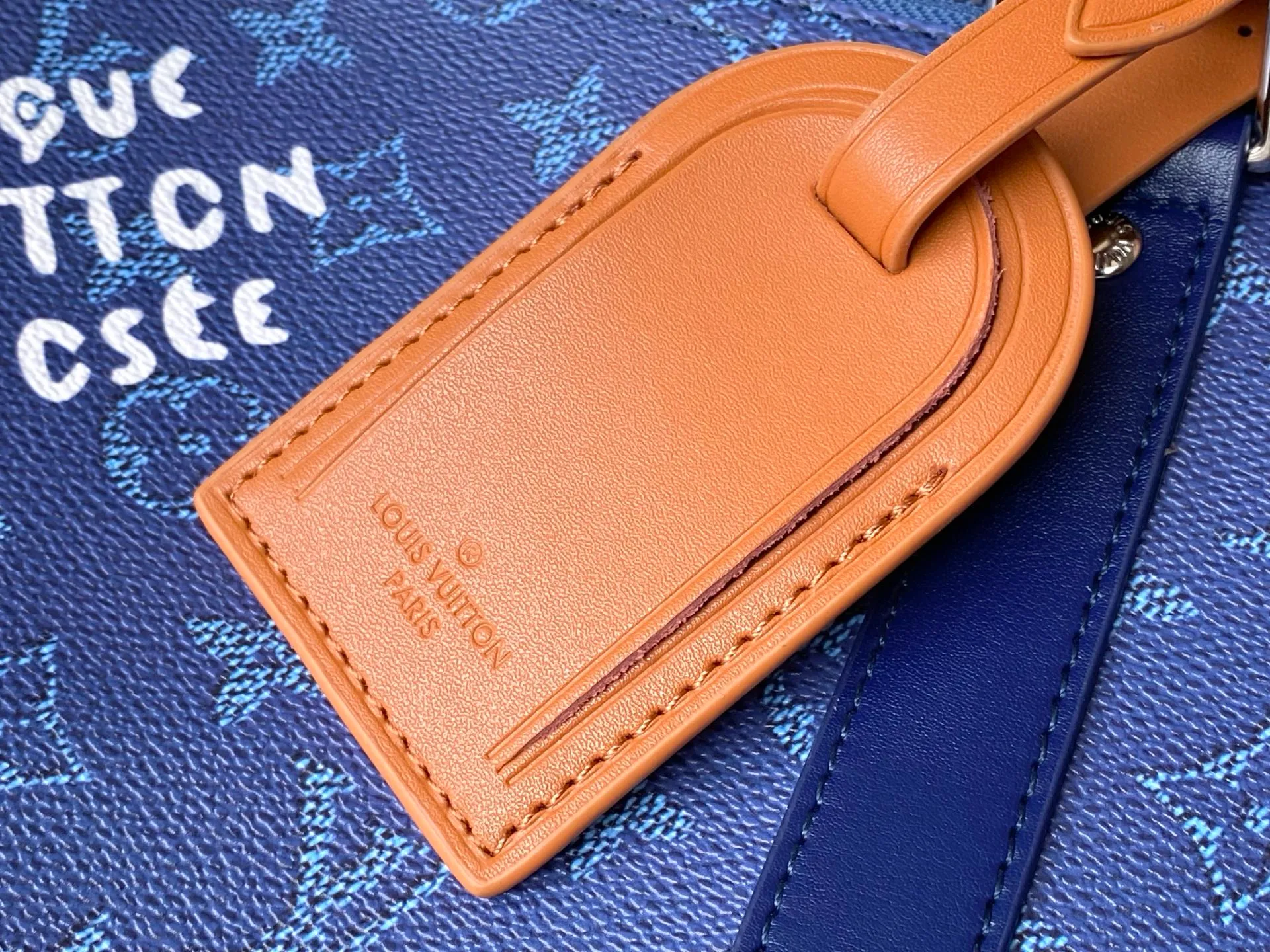 💰1280 Top original order M26864 blue 163c01 dynamic chip 2026 early spring men's bag crossbody handbag Region: Paris Quarter: 2026 early spring brand: Louis Vuitton Louis Vuitton (available in November) 26 early spring Heritage Keepall 50 size 50.0X29.0X23.0 cm