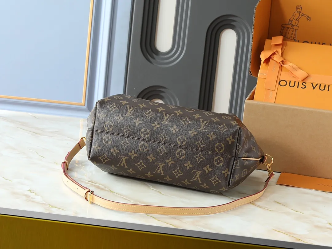 💰Large 260💰💰Small 240💰Upgraded original version🌹🌹🌹[Small size 48813, Medium size M48814] The Turenne handbag makes its grand debut, a new upgraded version, once again surpassing the market products, the thick floral material is soft and stylish💥💥If you know the goods, you should pay attention to the details. [So embarrassing] Made of imported discolored leather, upgraded hardware, shoulder strap style, shiny oil edges, M48813 small size: 36 x 24 x 13 cm M48814 medium size: 40 x 26 x 14 cm
