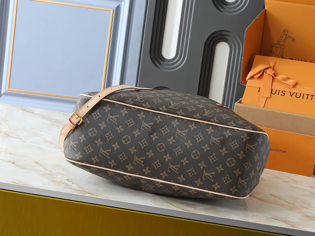 💰280💰Upgraded from the original M40354 Internet celebrity popular second-hand bag GRACEFUL shopping bag, original monogram canvas texture with all-steel hardware, exquisite pattern and fashionable style, suitable for mixing and matching of various styles, lightweight and super large capacity design, lightweight and practical. Size: 58×32×21cm