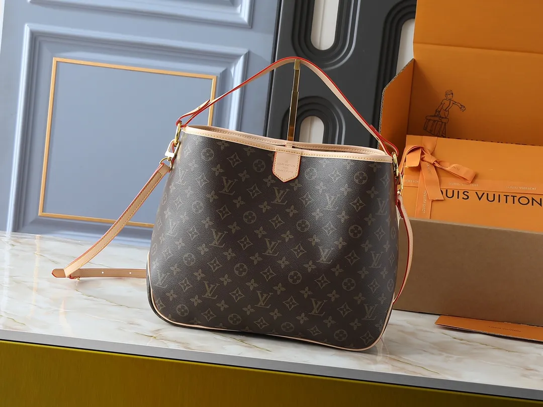 💰240💰Upgraded from the original M40352 Internet celebrity popular second-hand bag GRACEFUL shopping bag with shoulder strap. Original monogram canvas texture. Exquisite pattern. Fashionable. Suitable for mixing and matching of various styles. Lightweight and super large capacity design. Lightweight and practical. Dimensions: 46 × 30.0 × 13cm