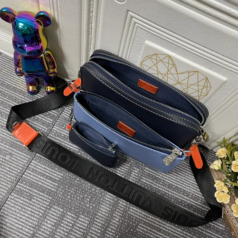 All categories Official website "Brand Women's Bags" Women's Bags 💙 LV replica LV, fine imitation LV bags, LV shoulder bags, 2023 official latest version LV messenger bag, bag factory, original material, size: 25-18.5-7CM