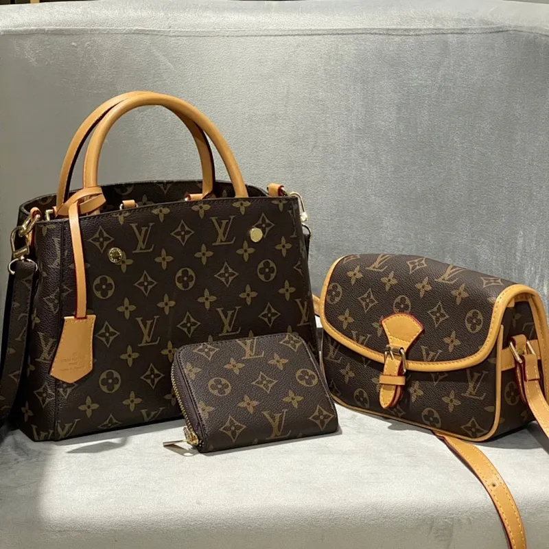 All categories Official website "Three-piece bag set" Three-piece set💖 LV 2023 new LV bag three-piece set wholesale