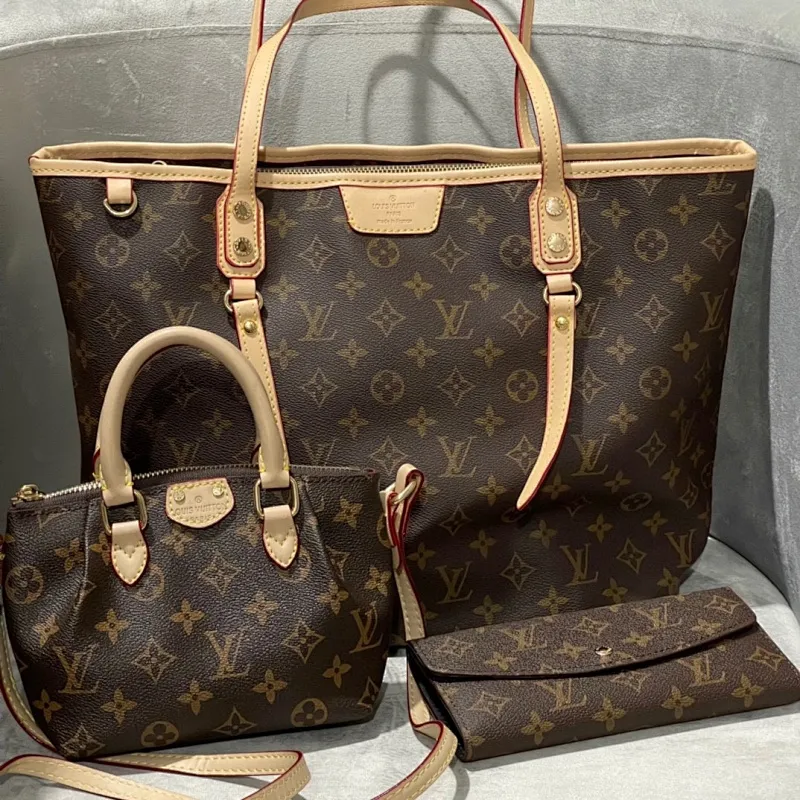 All categories Official website "Three-piece bag set" Three-piece set💖 LV 2023 new LV bag three-piece set wholesale