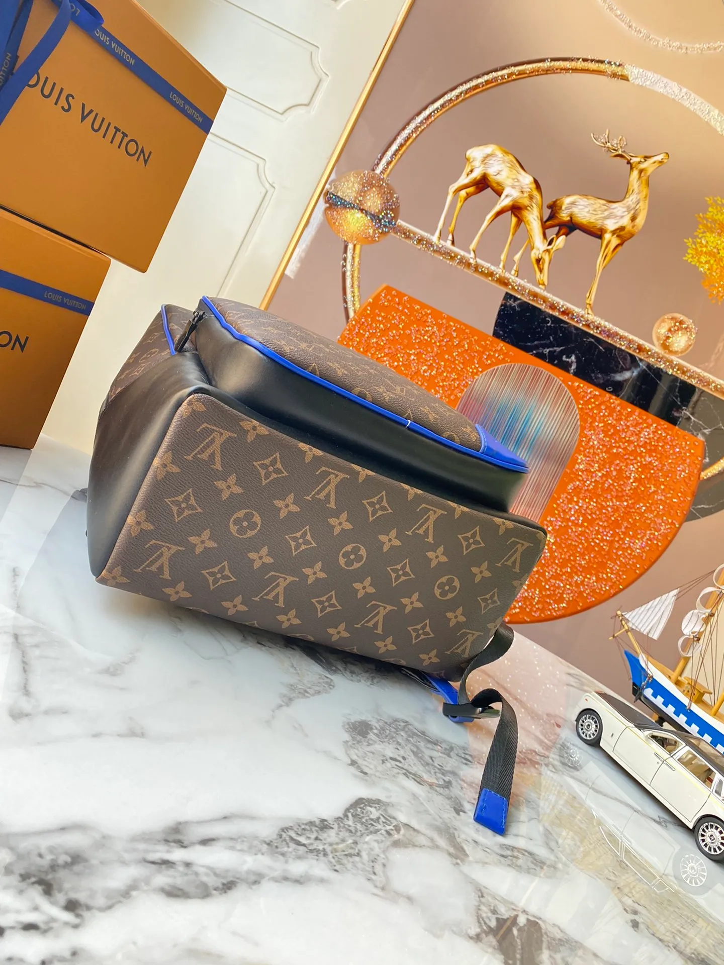All categories Official website "Brand Women's Bags" Women's Bags 💙 LV 2022 official new LV backpack wholesale 58002300 High quality Size: 31-41.5-15.5CM
