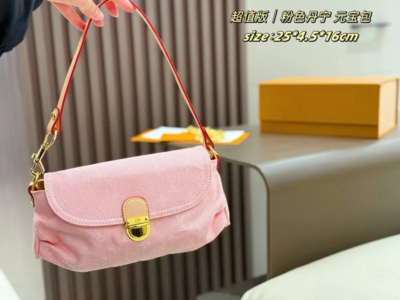 All categories Official website "Brand Women's Bags" Women's Bags 💙 LV 2025 new LV armpit bag