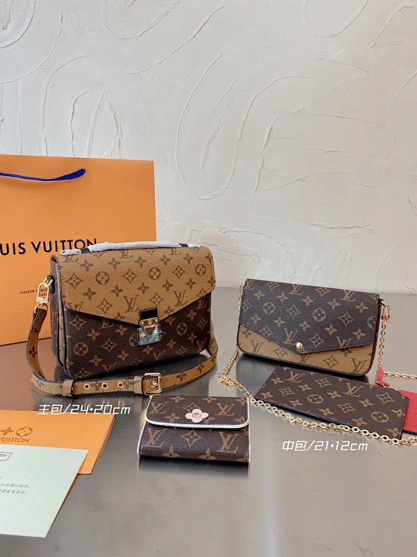 All categories Official website "Three-piece bag set" Three-piece set💖 LV 2023 new LV bag three-piece set wholesale