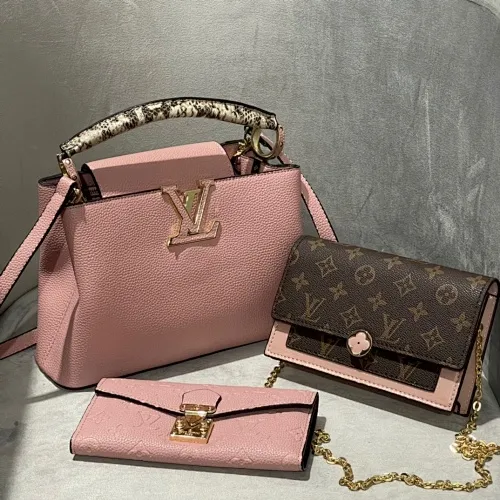 All categories Official website "Three-piece bag set" Three-piece set💖 LV 2023 new LV bag three-piece set wholesale