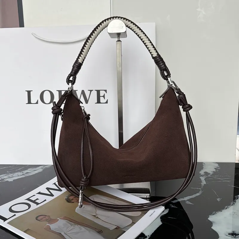 All categories Official website "Brand Women's Bags" Women's Bags 💙 Loewe 2026 new LOEWE armpit shoulder bag
