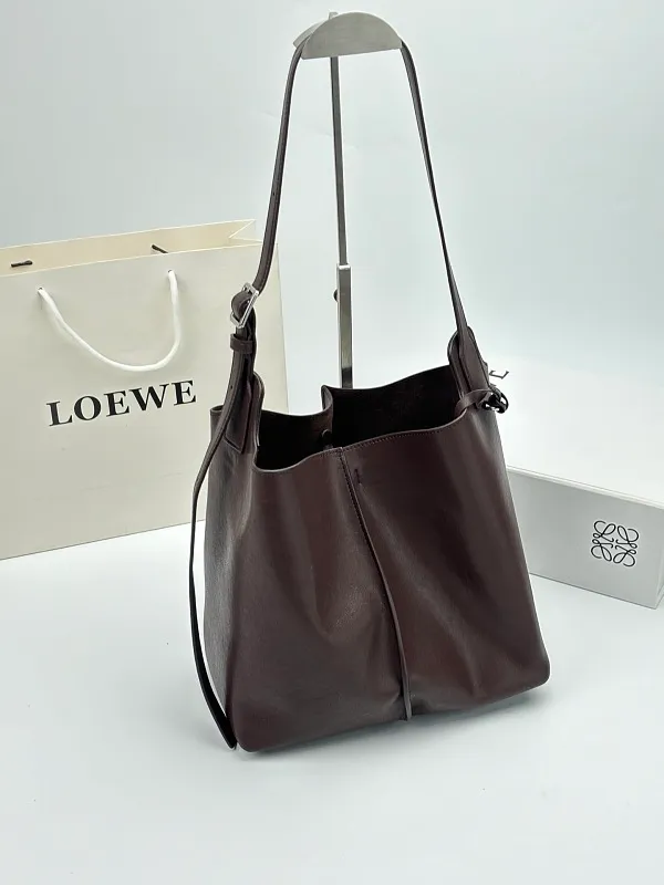 All Categories Official Website "Brand Women's Bags" Women's Bags 💙 Loewe 2026 New LOEWE Bucket Bag