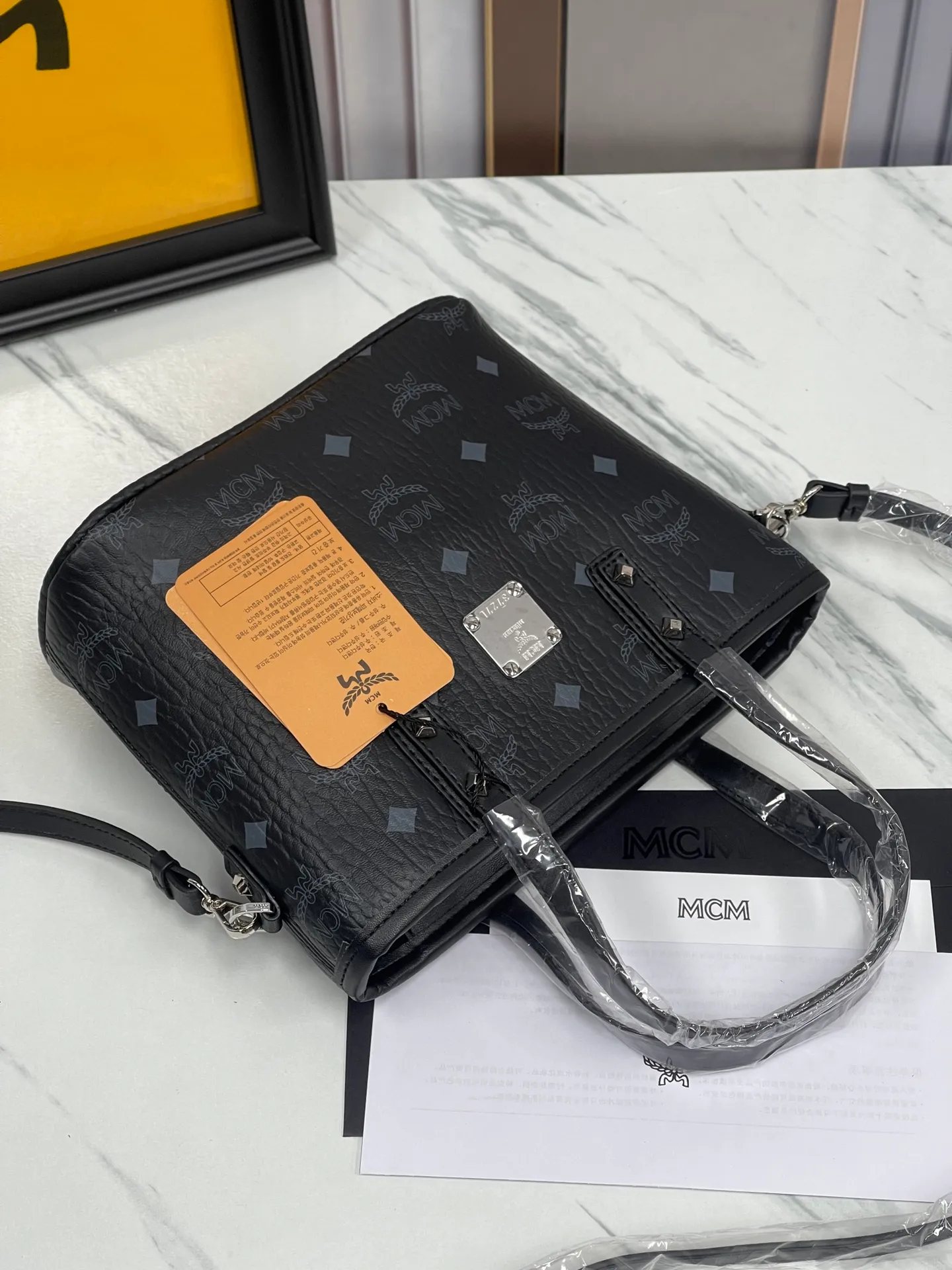 Batch 340💰MCM new upgraded version·High quality·Eco-friendly with counter ♻️Gift box packaging🎁Box of classic vegetable basket mini shopping bag, model: 03. Size 21X18X10 ✈✈🛍🐞🐞✨ M C M ✨⚡⚡Original ykk slider zipper/counter original customization🌼