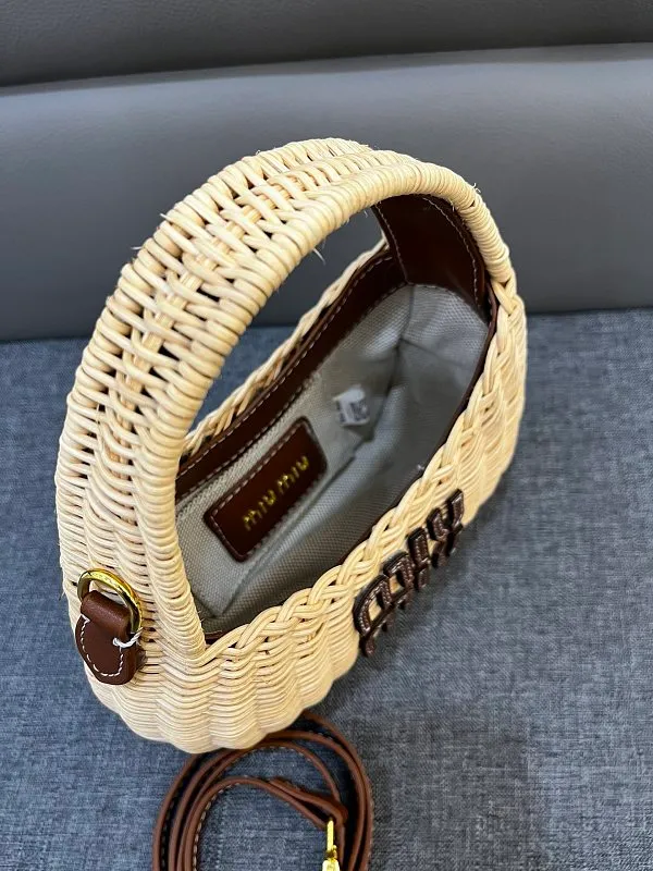 All Categories Official Website "Brand Women's Bags" Women's Bags 💙 miumiu 2026 Official Website miumiu Bamboo Handheld Crossbody Bag