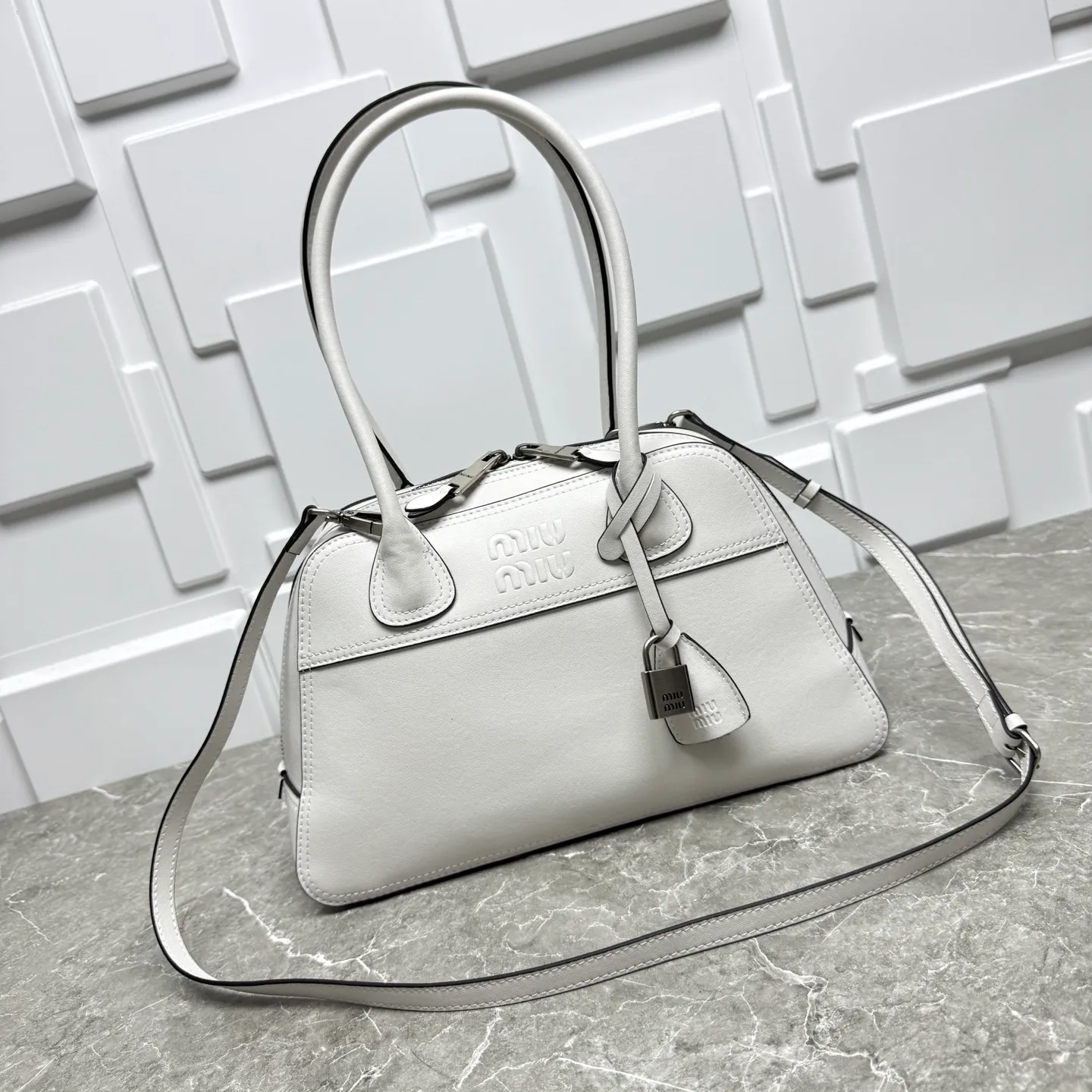 All Categories Official Website "Brand Women's Bags" Women's Bags 💙 miumiu 2026 Official Website miumiuVivant Bowling Bag