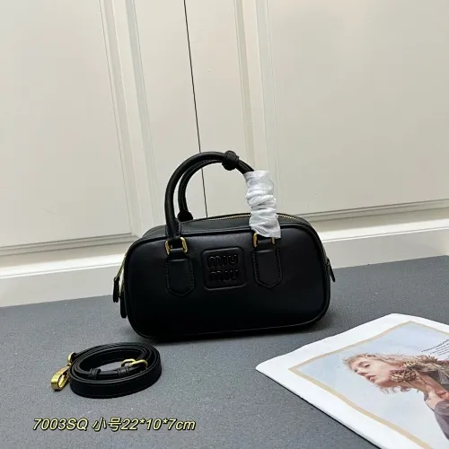 All Categories Official Website "Brand Women's Bags" Women's Bags 💙 miumiu 2025 new MIUMIU bowling bag