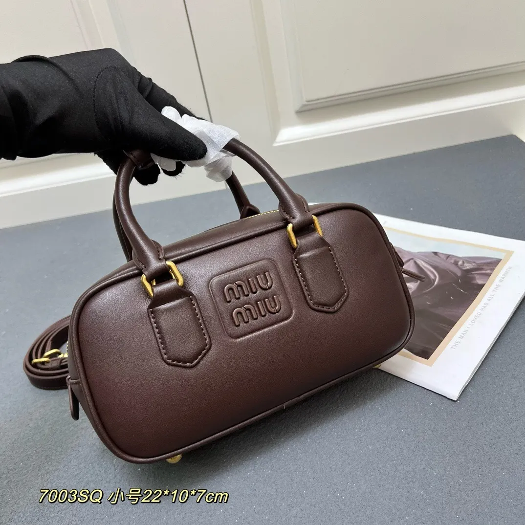 All Categories Official Website "Brand Women's Bags" Women's Bags 💙 miumiu 2025 new MIUMIU bowling bag