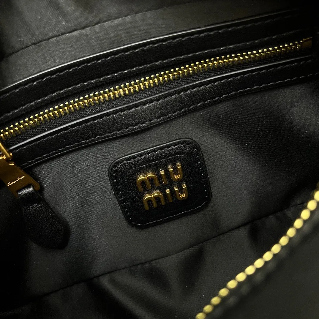 All Categories Official Website "Brand Women's Bags" Women's Bags 💙 miumiu 2025 new MIUMIU bowling bag
