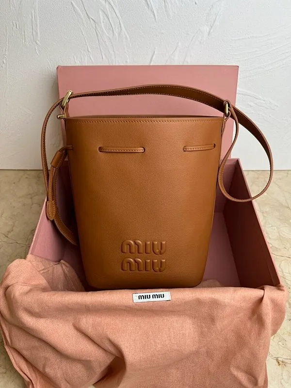 All Categories Official Website "Brand Women's Bags" Women's Bags 💙 miumiu 2026 Official Website MIUMIU Bucket Bag