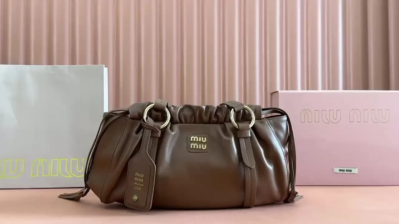 [Premium Hardware Original Leather] Joke Nappa Sheep Leather Handbag~
