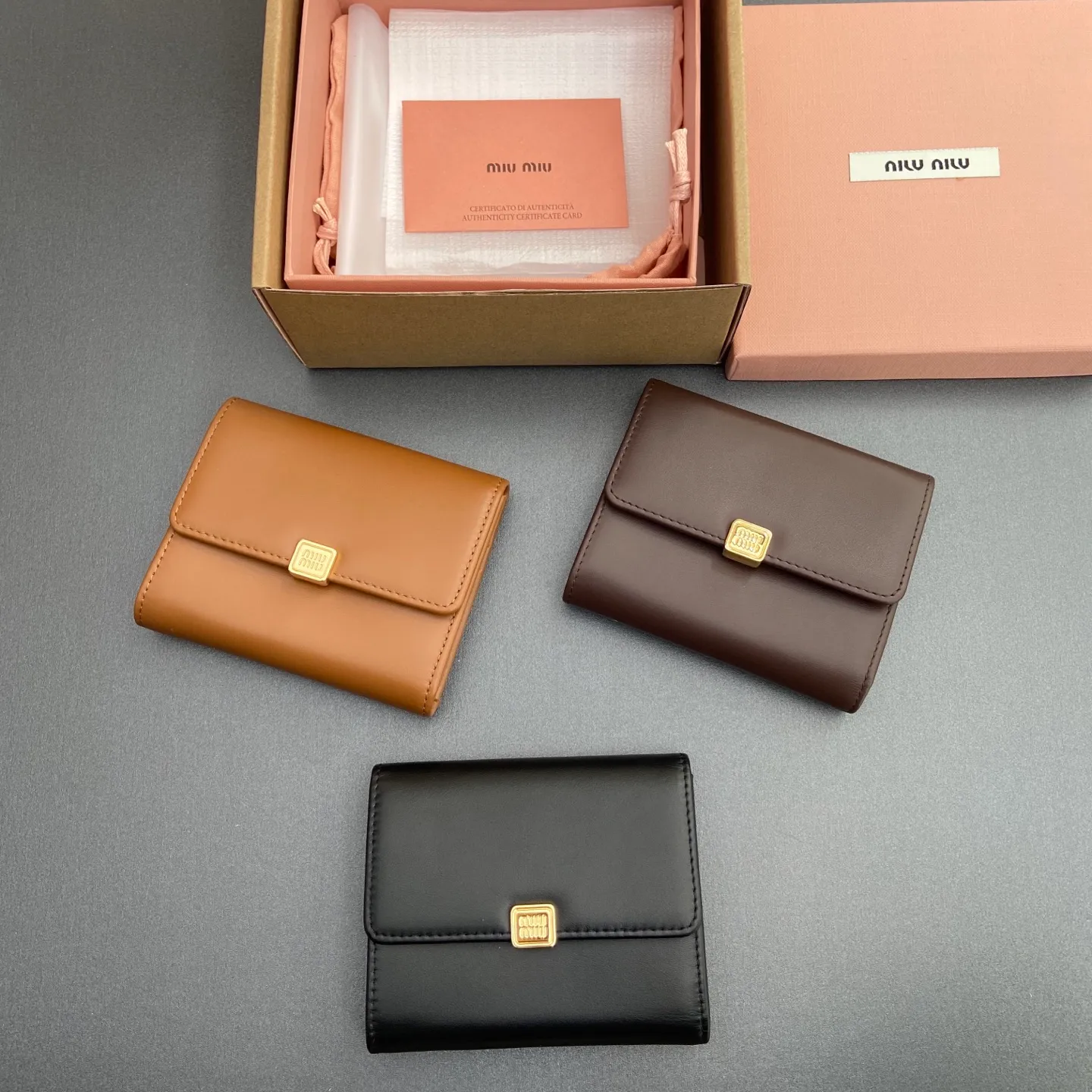 [Special grade hardware original leather] ¥600~Imported cowhide wallet~ Size: w11.5×h10.2×2cm No.: 5MH033_ MM0240 MM combination diagram