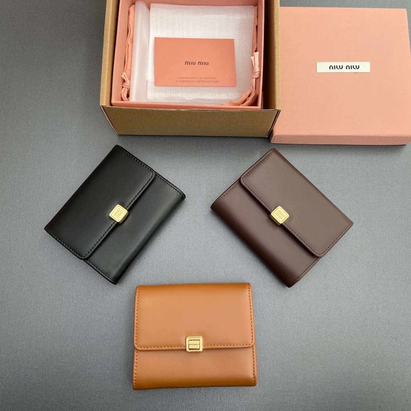 [Special grade hardware original leather] ¥600~Imported cowhide wallet~ Size: w11.5×h10.2×2cm No.: 5MH033_ MM0240 MM combination diagram