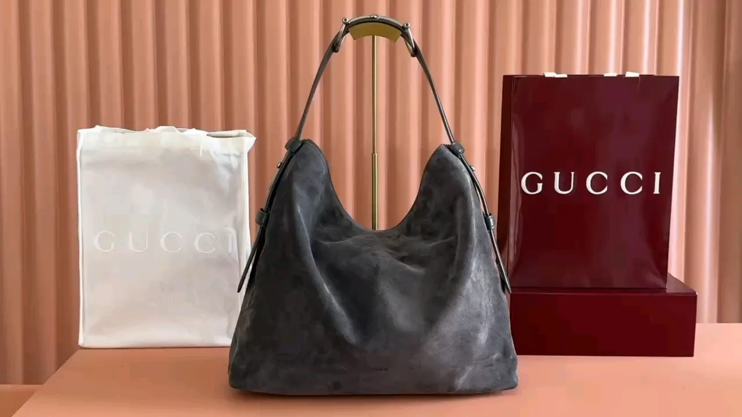 💋💋💋[New model] Gucci Beatrix series large tote bag frosted original leather has been shipped, 🐍Model: 850926, short video