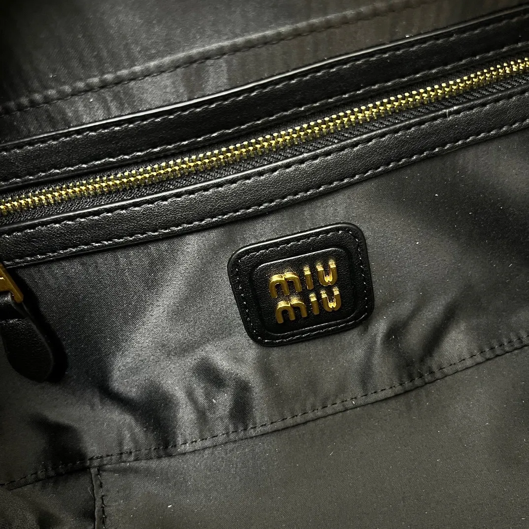 All Categories Official Website "Brand Women's Bags" Women's Bags 💙 miumiu 2025 new MIUMIU bowling bag
